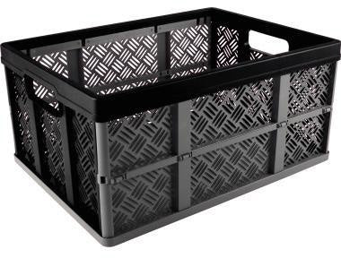 Klappbox Sunware the flap-line Basic 475 x 227 x 35 cm (B x H x T) 32l Kunststoff anthrazit/schwarz SUNWARE