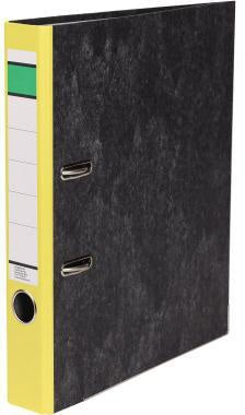 Ordner 50mm DIN A4 Werkstoff: Papier 100 % recycelt gelb NEUTRALWARE