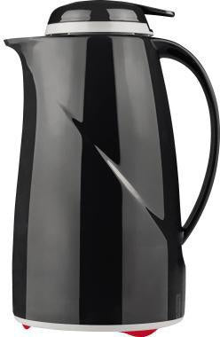 Isolierkanne Helios Wave Push 1l Kunststoff schwarz Helios Wave Push 1l Kunststoff schwarz HELIOS