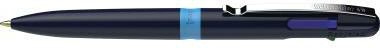 Mehrfarbkugelschreiber Schneider Take 4 M schwarz rot blau grün Take 4 Refill Druckmechanik dokumentenecht SCHNEIDER