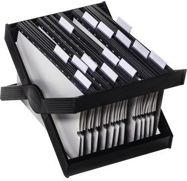 Hängekorb DURABLE CARRY® DIN A4 30 Hängemappen Polystyrol anthrazit DURABLE – Ansicht 3