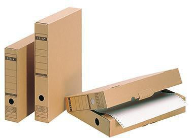 Archivbox Leitz Premium 7 x 325 x 265 cm (B x H x T) DIN A4 mit Archivdruck Wellpappe recycelt/Natronpapier – Ansicht 3
