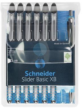 Kugelschreiber Schneider Slider Basic 07mm schwarz dokumentenecht inkl Schneider Druckkugelschreiber Slider Rave schwarz