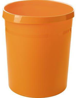 Papierkorb HAN GRIP 312 x 35 cm (D x H) 18l Polypropylen Farbe: orange 1 Sortierfach HAN
