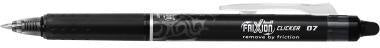 Tintenroller PILOT FriXion Clicker 04mm schwarz Rundspitze nicht dokumentenecht PILOT