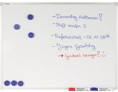 Whiteboard Soennecken Maße der Oberfläche: 60 x 40 cm (B x H) Tafel magnethaftend nicht beidseitig beschreibbar lackiert