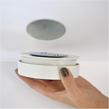 Zubehör Rauchmelder brennenstuhl® BR 1000 Magnet-Befestigungs-Set Befestigungsplatte mit 2 Magneten T – Ansicht 3