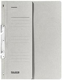 Einhakhefter Falken DIN A4 250g/m² Manilakarton grau Falken DIN A4 250g/m² Manilakarton grau FALKEN