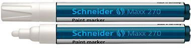 Lackmarker Schneider Maxx 270 1-3mm weiß Schneider Maxx 270 1-3mm weiß SCHNEIDER