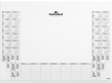 Ersatzkalender DURABLE 57 x 41 cm (B x H) Papier weiß 25 Bl DURABLE