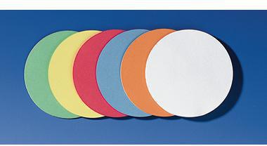 Moderationskarte FRANKEN 95cm 130g/m² Altpapier 100 % recycelt farbig sortiert 500 St/Pack FRANKEN