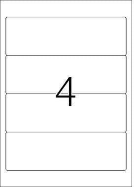 Ordnerrückenetikett HERMA breit/kurz 61 x 157 mm (B x H) selbstklebend ohne Griffloch weiß 100 Etik/Pack HERMA – Ansicht 5