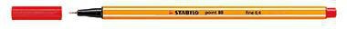 Fineliner STABILO® point 88® 04mm rot STABILO® point 88® 04mm rot STABILO