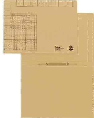 Einstellhefter Leitz DIN A4 250g/m² Karton recycelt naturbraun LEITZ