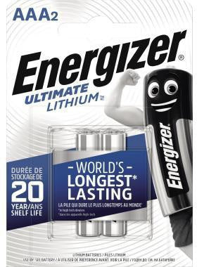 Batterie Energizer® Ultimate Lithium AAA/Micro L92 Lithium 15V 1250 mAh 2 St/Pack ENERGIZER