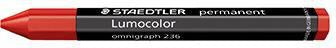 Signierkreide STAEDTLER® Lumocolor® permanent omnigraph mit Papierhülle rot STAEDTLER