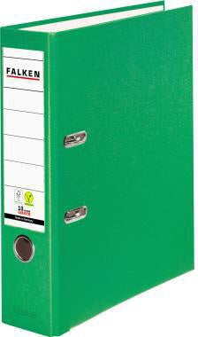 Ordner Falken Color Vegan 80mm DIN A4 Werkstoff: Pappe Material der Kaschierung außen: Polypropylen Material der K