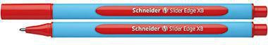 Kugelschreiber Schneider Slider Edge 07mm rot nicht dokumentenecht Farbe des Schaftes: cyan/rot SCHNEIDER