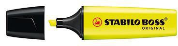 Textmarker STABILO® BOSS® ORIGINAL 2-5mm gelb Keilspitze STABILO
