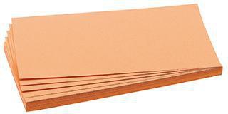 Moderationskarte FRANKEN 205 x 95 cm (B x H) 130g/m² Altpapier 100 % recycelt orange 500 St/Pack FRANKEN