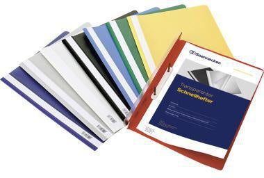 Schnellhefter Soennecken DIN A4 Polypropylen schwarz 10 St/Pack SOENNECKEN
