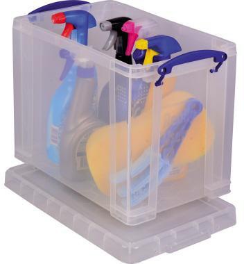 Aufbewahrungsbox Really Useful Box 395 x 29 x 255 cm (B x H x T) 19l Polypropylen transparent REALLY USEFUL BOX