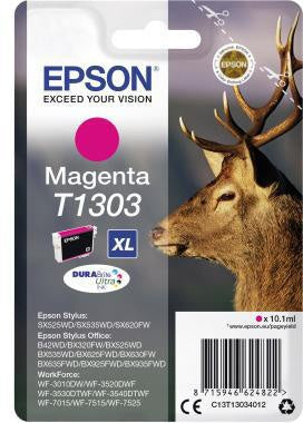 Tintenpatrone Epson Originalzubehör T1303 ca 600 Seiten magenta 101ml EPSON