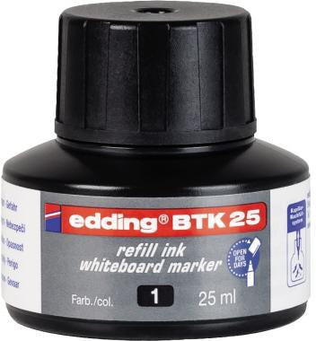 Nachfülltinte Marker edding BTK 25 Flasche schwarz 25ml edding BTK 25 Flasche schwarz 25ml EDDING