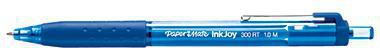 Kugelschreiber Paper Mate InkJoyT 300 RT 1mm M blau nicht dokumentenecht Farbe des Schaftes: blau PAPER MATE