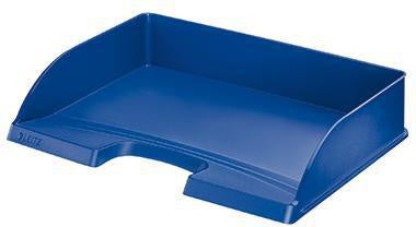 Briefablage Leitz Plus DIN A4 quer Überbreit Polystyrol Farbe: blau LEITZ