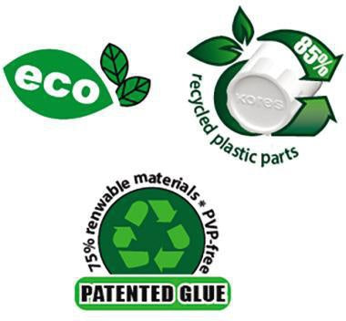 Klebestift Kores Eco nicht nachfüllbar 40g Kores Eco nicht nachfüllbar 40g KORES – Ansicht 3