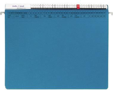Hängehefter ORGALEX® DIN A4 320g/m² Karton mittelblau ORGALEX