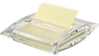 Haftnotizspender Soennecken 75 x 75 mm (B x H) Acryl transparent SOENNECKEN