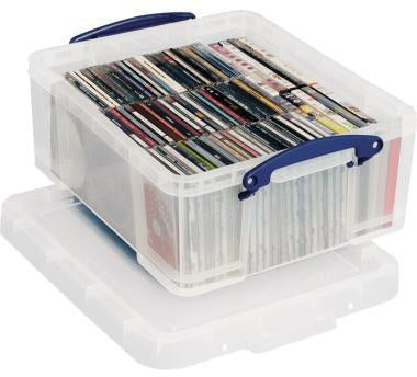 Aufbewahrungsbox Really Useful Box 48 x 20 x 39 cm (B x H x T) 18l Polypropylen transparent REALLY USEFUL BOX