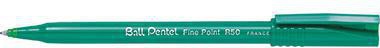 Tintenroller Pentel Ball Pentel® R50 04mm grün Rundspitze nicht dokumentenecht PENTEL