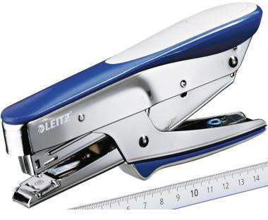 Heftzange Leitz No 10 fest/lösbar 15 Bl (80 g/m²) Metall/Kunststoff water LEITZ