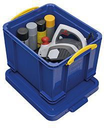 Aufbewahrungsbox Really Useful Box 48 x 31 x 39 cm (B x H x T) DIN A4 35l Polypropylen blau REALLY USEFUL BOX