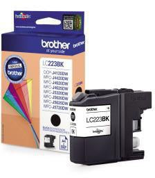 Tintenpatrone Brother Originalzubehör LC-223BK ca 550 Seiten schwarz 118ml BROTHER