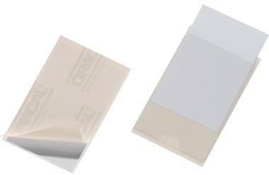 Selbstklebetasche DURABLE POCKETFIX® 93 x 62 cm (B x H) Kunststoff transparent 100 St/Pack DURABLE