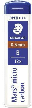 Feinmine STAEDTLER® Mars® micro carbon 250 05mm B schwarz 12 St/Pack STAEDTLER