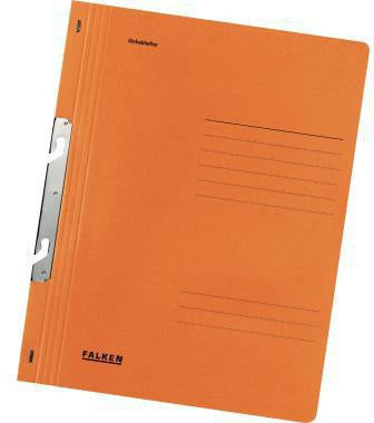 Einhakhefter Falken DIN A4 250g/m² Manilakarton orange FALKEN
