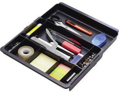 Schubladeneinsatz Exacompta DRAWINSERT 298 x 36 x 246 mm (B x H x T) Polystyrol schwarz EXACOMPTA