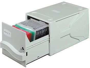 CD/DVD Box DURABLE MULTIMEDIA BOX I 195 x 165 x 325 cm (B x H x T) Kunststoff grau DURABLE