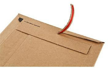Versandtasche ColomPac® Rigid Plus 290 x 400 x -50 mm (B x H x T) ohne Fenster mit Selbstklebung Kraftliner – Ansicht 5