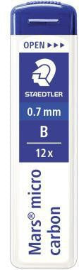 Feinmine STAEDTLER® Mars® micro carbon 250 07mm B schwarz 12 St/Pack STAEDTLER