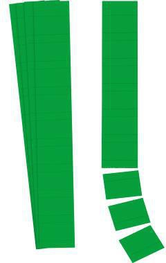 Einsteckkarte Ultradex Planrecord 7 x 32 cm (B x H) 190g/m² grün 90 St/Pack ULTRADEX