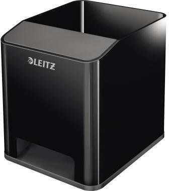 Stifteköcher Leitz Duo Color 9 x 10 x 101 cm (B x H x T) Polystyrol schwarz/grau LEITZ
