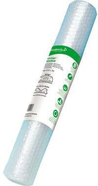 Luftpolsterfolie AirCap® 40 cm x 5 m (B x L) Polyethylen 30 % recycelt transparent/grau AIRCAP