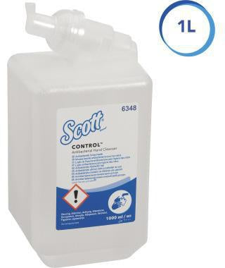 Schaumseife Scott® Anti Bac Foam Soap nicht dermatologisch getestet 55 Bakterien Kartusche Kunststoff 1l SCOTT