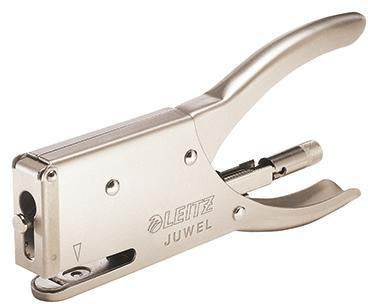 Heftzange Leitz Juwel Juwel 4 mm fest 12 Bl (80 g/m²) Metall metall LEITZ